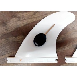 FUTURES THERMOTECH SURFBOARD 5 fins F6(3) + 3.75 " REAR QUADS(2)  W/HEX KEY..XL