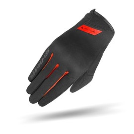 SHIMA ONE EVO Motorcycle Gloves, Women's Short Summer Motorcycle Gloves, Protective Clothing, City Motorcycle, Ventilated, Reinforced, Lightweight Motorbike Summer Gloves (Women, Red, M)
