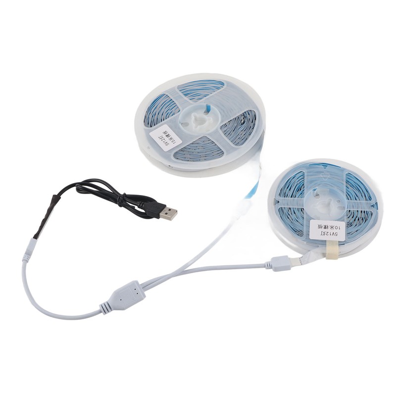 LED RGB Strip Light 5V Button Control Tape Light Color
