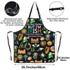 JNIAP Irish Kitchen Apron Ireland Chef Gifts Irish Cooking Apron