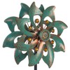 VEWOGARDEN Double Blade Wind Spinners Outdoor Small Garden Decorations, Rustproof