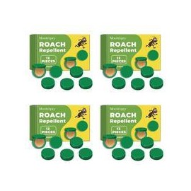 Indoor roach bait gel and trap, - 12 pieces, roach killer - home outdoor pest control:_4PCS
