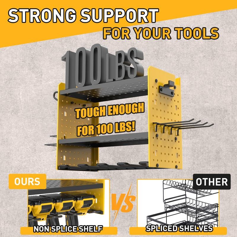 Leaf Blower and Weed Eater Rack - Adjustable Lawn Power