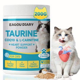 Taurine Powder for Cats Taurine, Feline Heart Vision, Energy Vitality 200g
