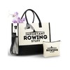 InnoBeta Rowing Gifts for Women, Rowing Tote with Top Zipper