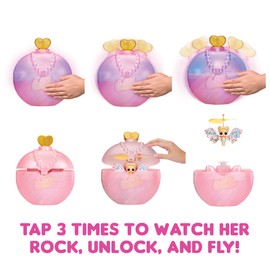 L.O.L. Surprise! Magic Flyers: Sky Starling- Hand Guided Flying Doll, Collectible Doll, Touch Bottle Unboxing, Great Gift for Girls Age 6+