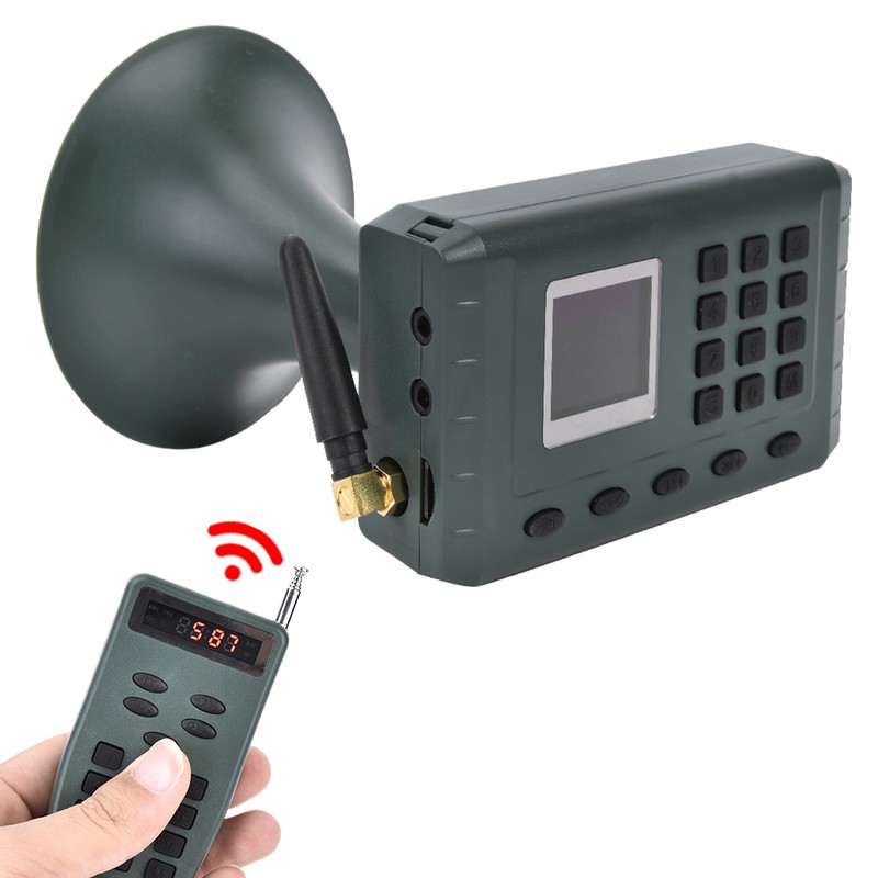 Outdoor Bird Hunting Sounds Voice Caller Player Loudspeaker With Remote