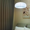 Hytsoeee (22.05Inch) Large Paper Lantern, White Pumpkin Paper Lamp Shade,