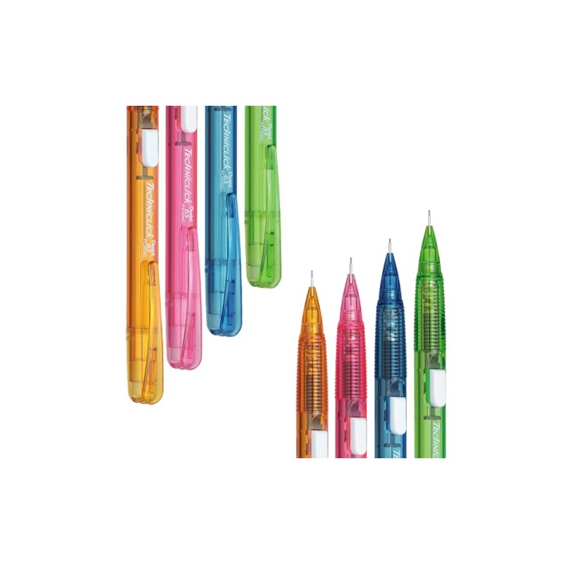 Pentel de México PD105RDBP4-M Techniclick Rd Portaminas Av.Lat. 0.5 mm,