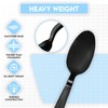 Klex 600 Disposable Plastic Spoons Heavy Weight with Heat Resistant,