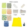 Paquete De Pañales Ecologicos De Tela Dana Banana