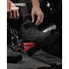 RIDEIRON Motorcycle Riding Shoes for Men Road Street Motocross Protective