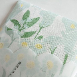 Nakagawa Masa7 Shop Flower Bouquet Dish Towel, Light Blue
