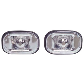 AUTO-STYLE Set of Side Indicators Compatible with Toyota Various Models - Clear