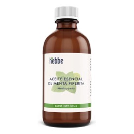 Aceite Esencial Menta Hebbe Cosmetics 250ml Aromaterapia Orgánico