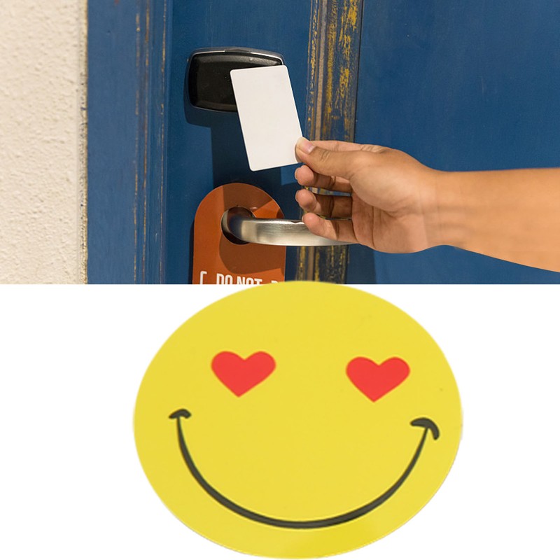 20PCS NFC Stickers 125KHz Compact Interference Resistant Access Control Back