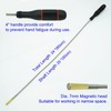 24‘’Magnetic Pickup Tool, Flexible Long Handy Reaching Assist Tool, Bend-It