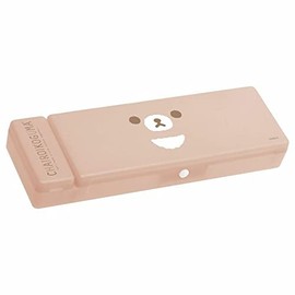 San-x Rilakkuma PT04702 Plastic Pen Case, Chairoikoguma Gyutto Plush Toy