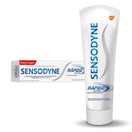 Sensodyne Rápido Alivio Blanqueador Pasta Dental para dientes sensibles, 100g
