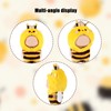 Lyreh Doll Clothes Accessories, Yellow Bee Jumpsuit Plush Toy Dress