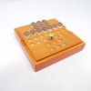 Tsumikiya Wooden Solitaire Board Game with Marbles Traditional Game Peg