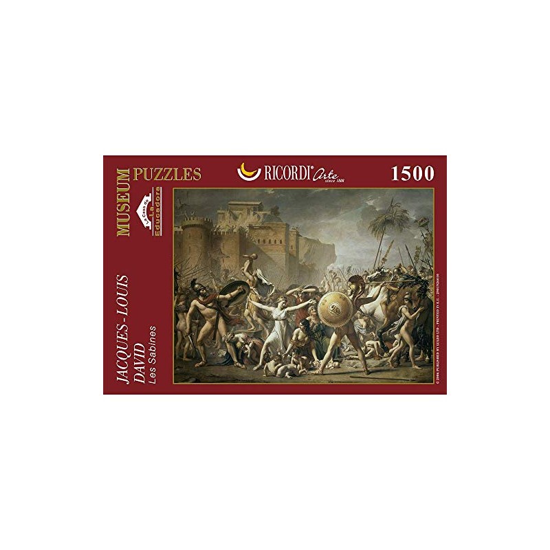 Ricordi, Rompecabezas Rapto de las Sabinas, Jaques Louis David, 26010,