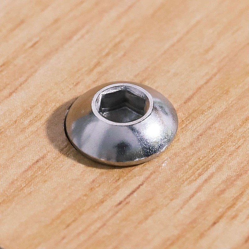 Glvaner M8-1.25 x 16mm (10 Sets) Stainless Steel Button Head