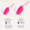 Discos Menstruales Reusable Silicona L Más S 2pcs Con Caja