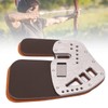 Leather Archery Finger Tab Protect Guard Recurve Bow Protector Shooting