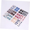 Ipetboom Nail Art Stickers Pack 6pcs Toe Nail Stickers for