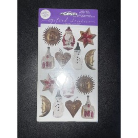 Mrs. Grossman’s 2 NEW packs rare Vintage John grossman gifted line Christmas Vintage Stickers