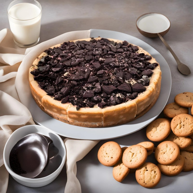 Andy Anand Sugar-Free Cookies & Cream Cheesecake 9" (2 lbs),