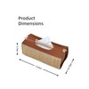 Rattan Tissue Box Cover,Wicker Tissue Box Holder,Rectangle Guest Bathroom