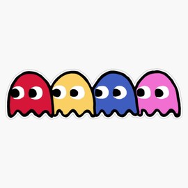 80s Bumper Sticker Vinyl Decal 5 inches