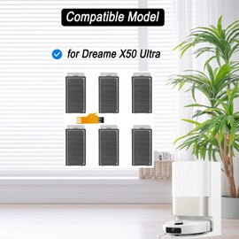 Frexusuent Filters for Dreame X50 Ultra Vacuum Cleaner, 6 Pcs Filters for X50 Ultra Accessories Replacement Part