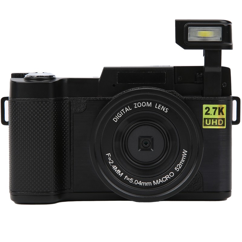Digital Camera 3in LCD Screen 180 Degree Rotation 2.7K 30MP
