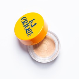 La Crique - Cream Eyeshadow & Highlighter - Infused with Hyaluronic Acid + Calendula Flower - LightWeight Cream Makeup and Skincare - 99% Natural Ingredients - Vegan Make Up - 01 Golden Hour