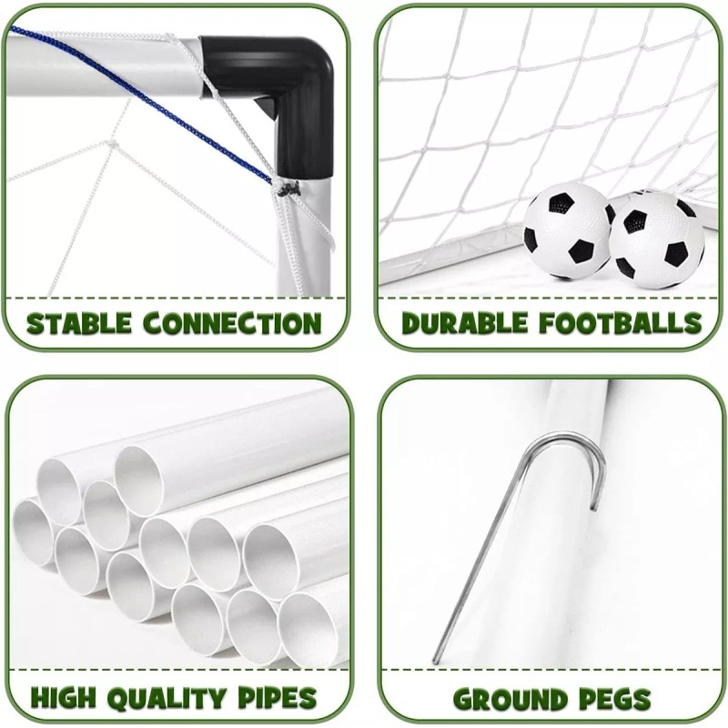 MU Puertas De Fútbol Infantil Portería Interactiva Juguetes
