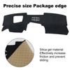 Hugeek Dashboard Cover Mat for Mazda 2020-2025 2026 CX-30 CX30