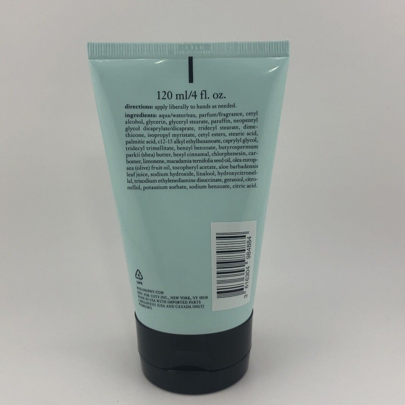 Philosophy Living Grace Nourishing Hand And Nail Cream 4 fl