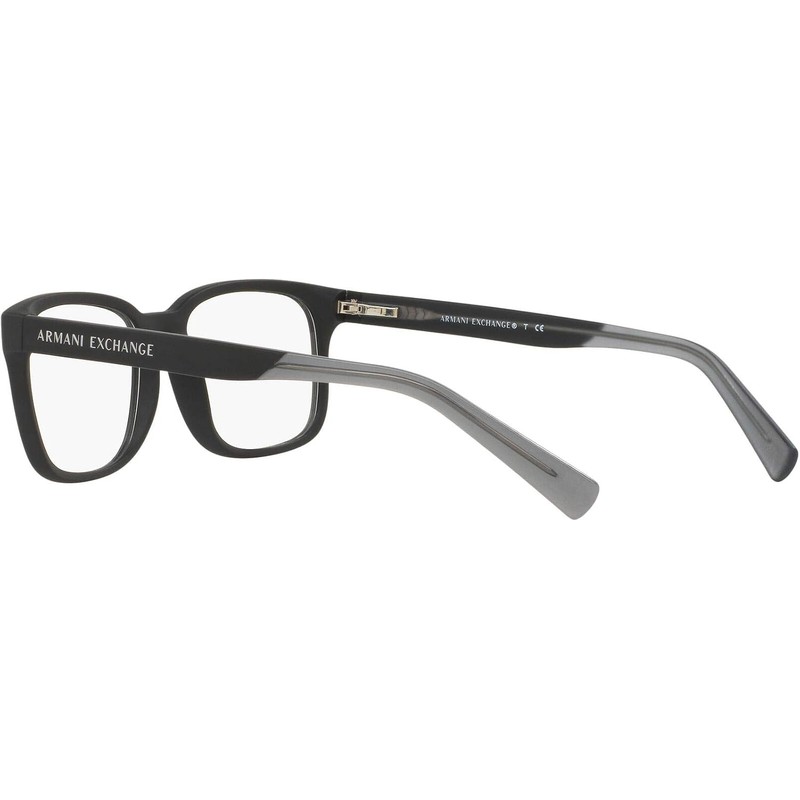 Armani Exchange Ax3029 - Marco cuadrado para anteojos graduadas para