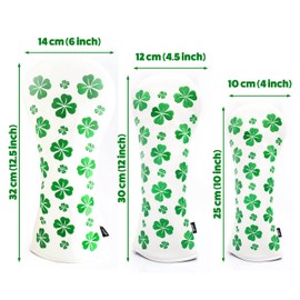 The Luck Of The Irish Golf Club Headcovers by Chippi Golf, Driver, Fairway Wood and Hybrid, Fits All Major Brands, Embroidered, Waterproof, Durable PU Leather With A Soft Inner Lining (Fairway Wood)