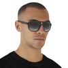 AX Armani Exchange Ax4104s anteojos de sol rectangulares para hombre,