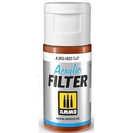 Ammo Mig Jiminez - Acrylic Filter Clay Jar 15 Ml (5/21) *
