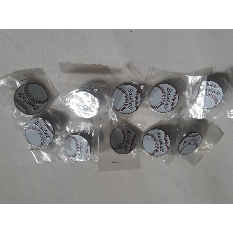 unknown Baseball 1 Inch Round Lapel Pin New