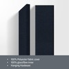 2” Thick Acoustic Panels with Hanging Hardware, 2 PCS 47.2”