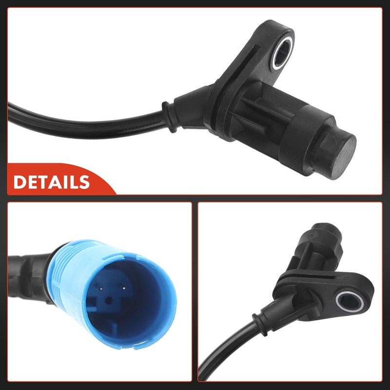 1x ABS sensor wheel speed rear for 3 / 3