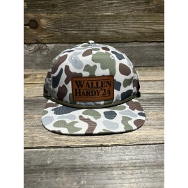 Lost Hat Co. WALLEN HARDY ‘24 LEATHER PATCH ROPE SNAPBACK HAT