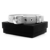 Genuine 925 sterling silver mesh adjustable belt buckle hallmarked bracelet