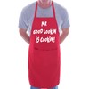 print4ucouk Mr Good Lookin Is Cookin Novelty Cooking Funny Unisex